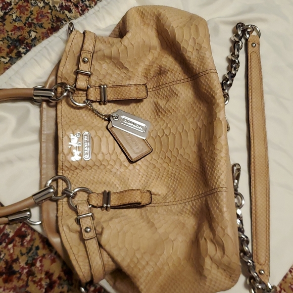 Coach Leather Satchell - Picture 6 of 16